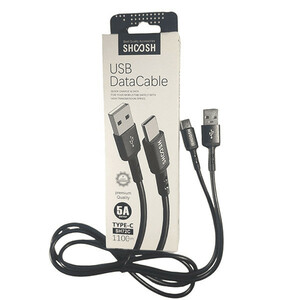 کابل تبدیل USB به USB-C شوش مدل SH72C طول ۱ متر