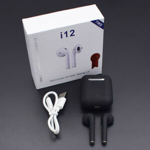 هدفون بی‌سیم مدل i12  - TWS