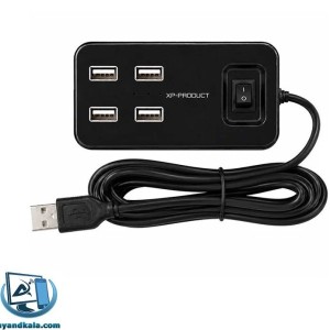 هاب 4 پورت USB 2.0 ایکس پی پروداکت مدل H809