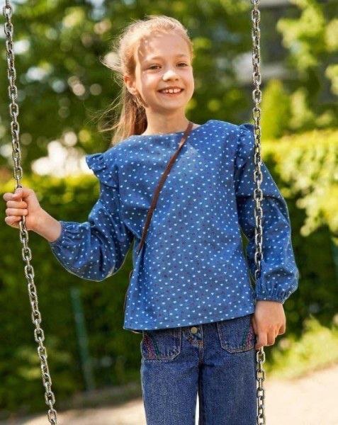 الگوی شومیز دخترانه