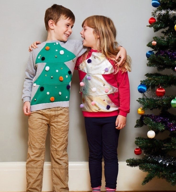 الگوی بلوز کریسمس