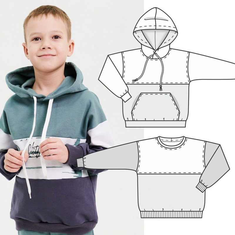 الگوی هودی کودک