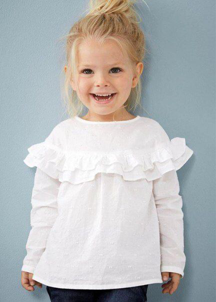 الگوی شومیز دخترانه