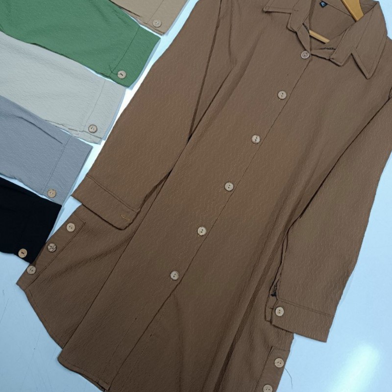 شومیز مانتویی گلناز