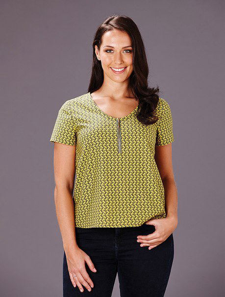 الگو بلوز فرشته