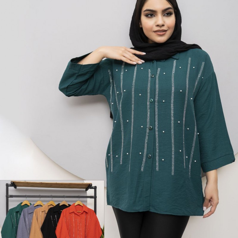 شومیز گلریز