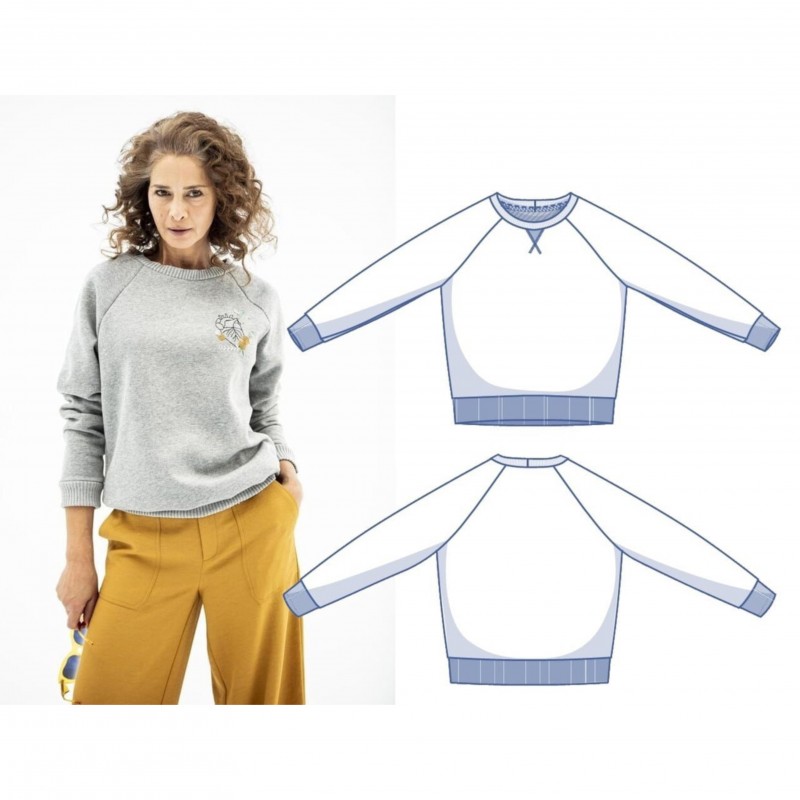 الگوی پیراهن اسپرت باران