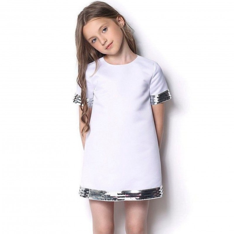 الگوی پیراهن دخترانه نفس