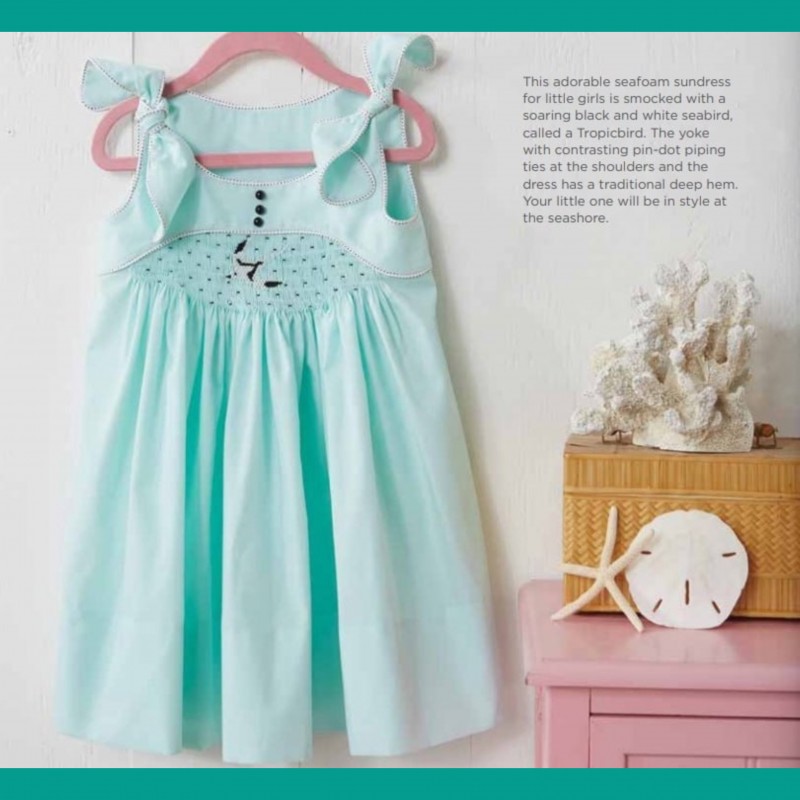 الگوی پیراهن دخترانه موژان