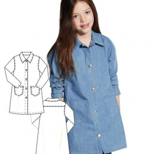 الگو مانتو دخترانه