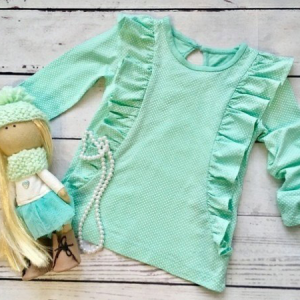 الگوی بلوز دخترانه