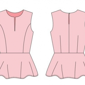 الگوی تاپ کلوش