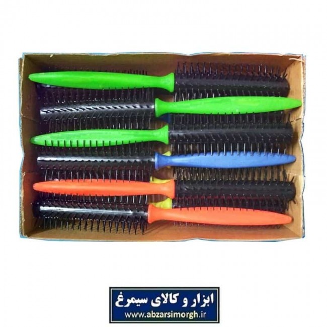 برس پیچ دسته رنگی پلاستیکی ZBS-007