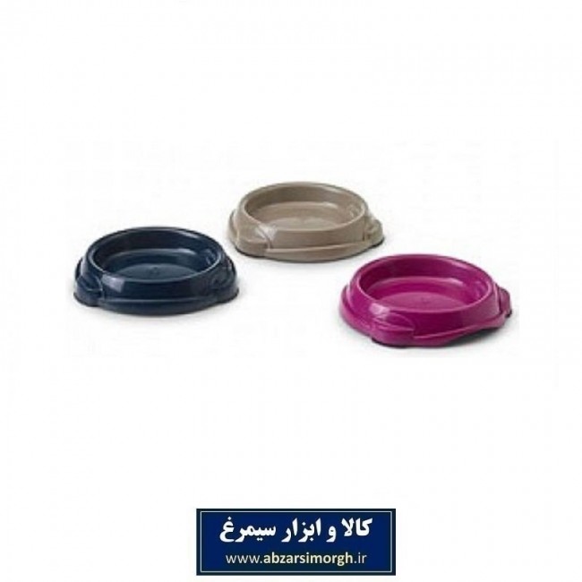 ظرف غذای گربه استپ دار پلاستیکی