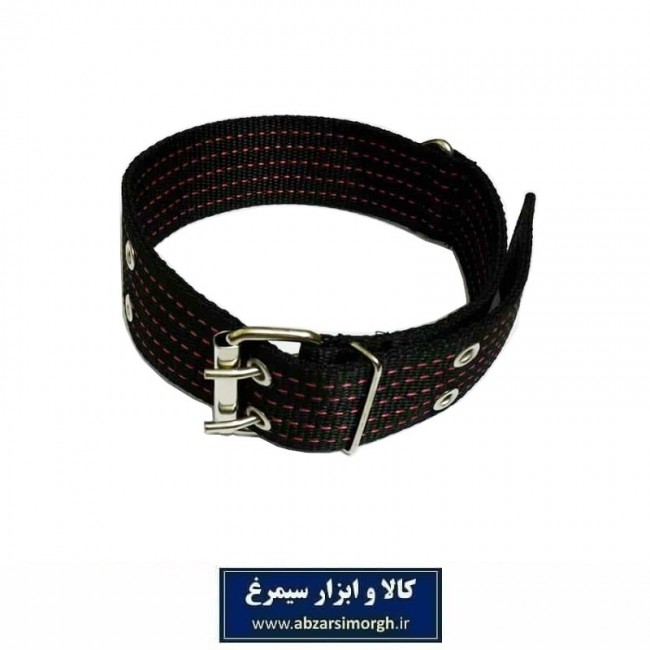 قلاده گردنی سگ برزنتی بزرگ و پهن رنگ مشکی