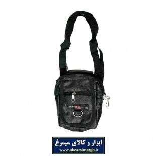 کیف دوشی دو زیپ دسته دار طرح چرم HKF-004