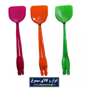 مگس کش پلاستیکی طرح ۲ رنگی PMK-002