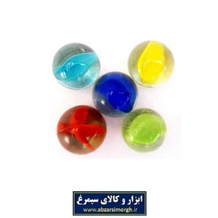 تیله شیشه ای اسباب بازی سایز متوسط بسته 10 عددی TTI-001