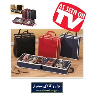 جا کفشی و ارگانایزر کیفی و سفری Shoe Tote شو توت بدون جعبه HJF-003