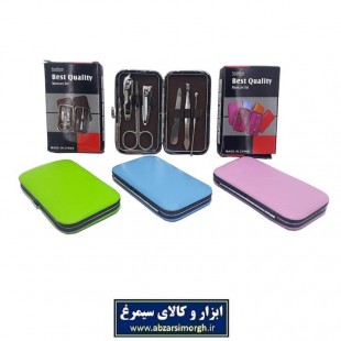 ست ناخن گیر و مانیکور ۶ تکه جعبه رنگی ZMC-001