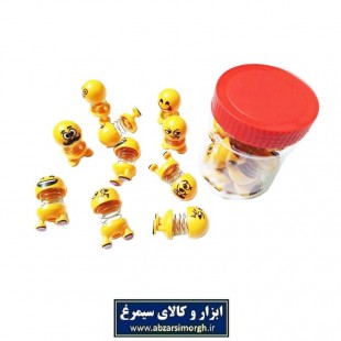 ایموجی  Emoji سایز کوچک قوطی ۱۰ عددی TEM-001