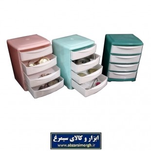 مینی دراور پلاستیکی ۴ کشو SIT ارتفاع ۱۲ سانت HOR-012