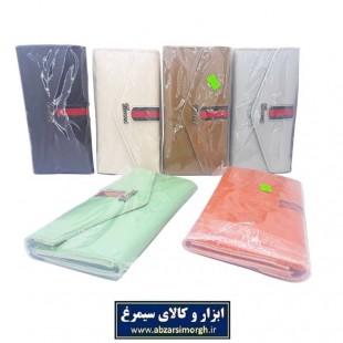 کیف زنانه دکمه مخفی پرچمی HKF-007