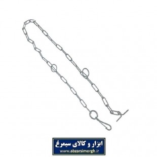 زنجیر و هرزگرد قلاده متوسط سایز ۳، وزن 475 گرم و طول ۲ متر تولید ایران HPS-012