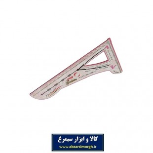 گونیا خیاطی یک چهارم Golchin گلچین ۱۵ سانت HGN-001