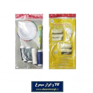 ست نخ ۴ عددی و سوزن با متر دو طرفه HNS-002