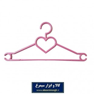 چوب لباسی پلاستیکی بسته ۶ عددی HCL-001