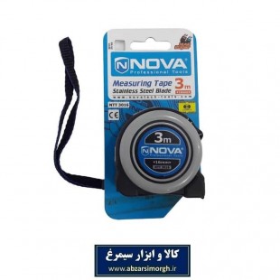 متر دستی ۳ متری نووا مدل NTT 3016 کد AMT-006