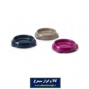 ظرف غذای گربه استپ دار پلاستیکی