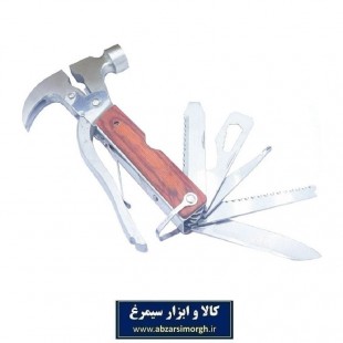 ست ابزار چند کاره - ابزار کمپینگ چکش ۱۷ کاره HAC-001