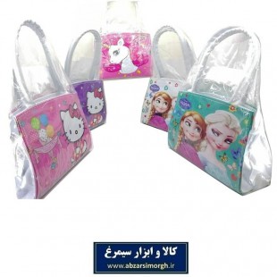 کیف دستی دخترانه ورنی طرح های کارتونی HKF-016