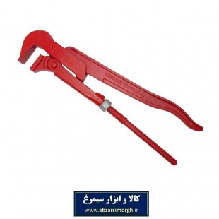 آچار لوله گیر دو دسته Tooba توبا سایز ۱ اینچ AAC-014