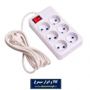رابط برق 6 خانه Picco پیکو ESS-003