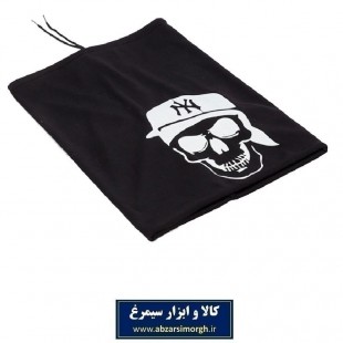 کلاه اسکارف پارچه ای مشکی NY نیویورک CKL-004