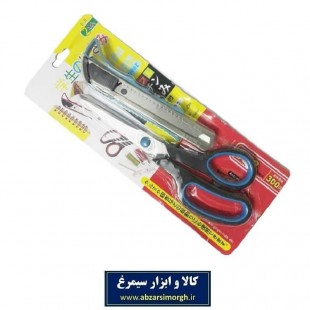 کیت قیچی و کاتر بزرگ کارتی HGC-011