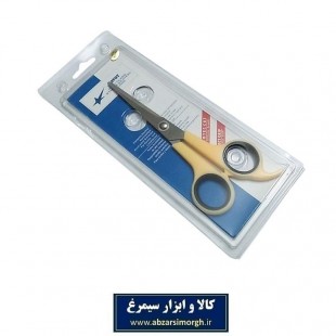 قیچی آرایشی  یا آرایشگری کات تک دم Savoy ساووی ۱۸ سانت زرد HGC-002-1