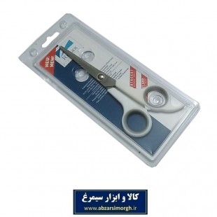 قیچی آرایشی  یا آرایشگری کات تک دم Relax ریلکس ۱۸ سانت سفید HGC-012-3