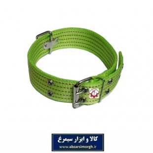 قلاده گردنی سگ برزنتی بزرگ و پهن  عرض 5 سانت رنگ سبز HPS-009A