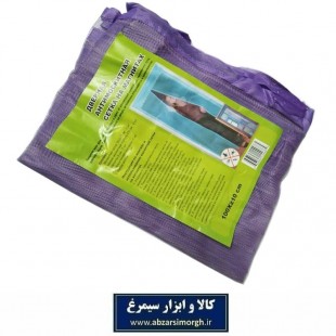 پرده توری مگنتی طرح مجیک مش بنفش