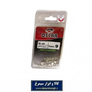 هرزگرد قلاب ماهیگیری اسکار Oscar سایز ۹ بسته ۱۰ عددی NFS-003