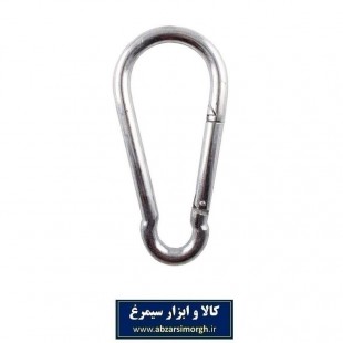 کارابین فولادی ساده سایز ۱۰ سانت در ۲ مدل ترک و معمولی HKN-003