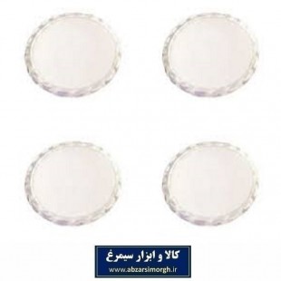 پد زیر پایه مبل پلاستیک شفاف و نشکن ۴ و ۲۴ عددی HFM-008