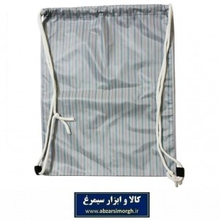 کوله پشتی ورزشی شوزبگ طرح دار مدل D پارچه پلاستیکی ظریف VKF-007