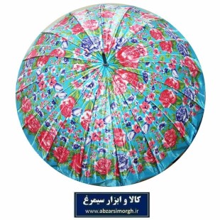 چتر زنانه نقش دار طرح E دسته عصایی ۱۶ فنر HCH-030
