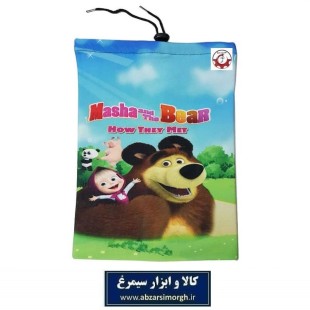 کلاه اسکارف بچه گانه کارتونی ماشا و میشا CKL-011