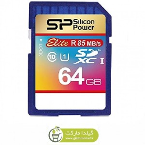 کارت حافظه سیلیکون پاور ELITE SDXC I Class10 با ظرفیت 64 گیگابایت DSM-011